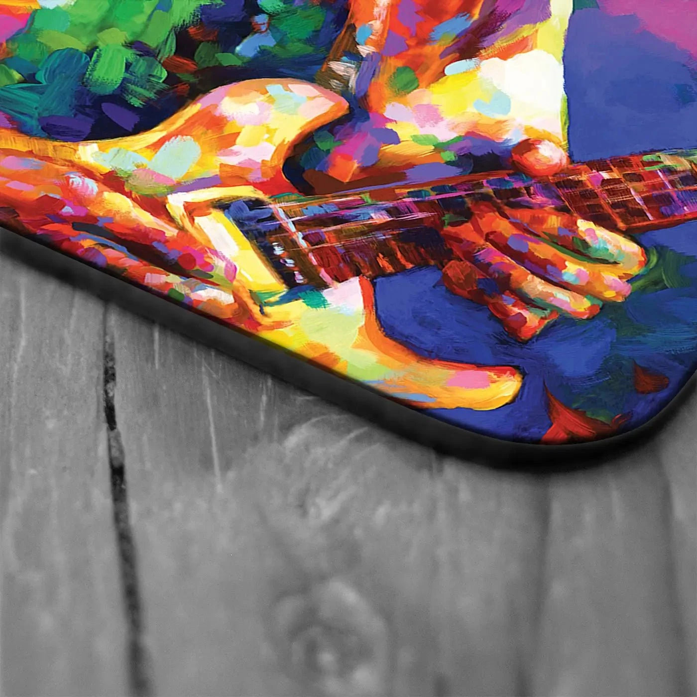 Bob Marley Coaster Set Rainbow Soul Tree Coaster Set | Rainbow Soul Tree Art Coasters wall art product Leon Devenice