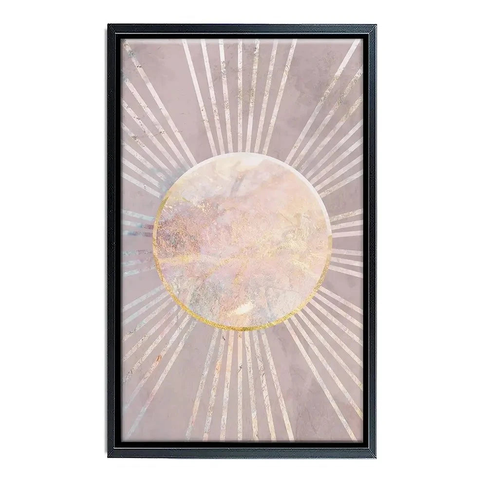 Boho Sun Pink 1 Canvas Print Boho Sun Pink 1 Canvas Print wall art product Sarah Manovski