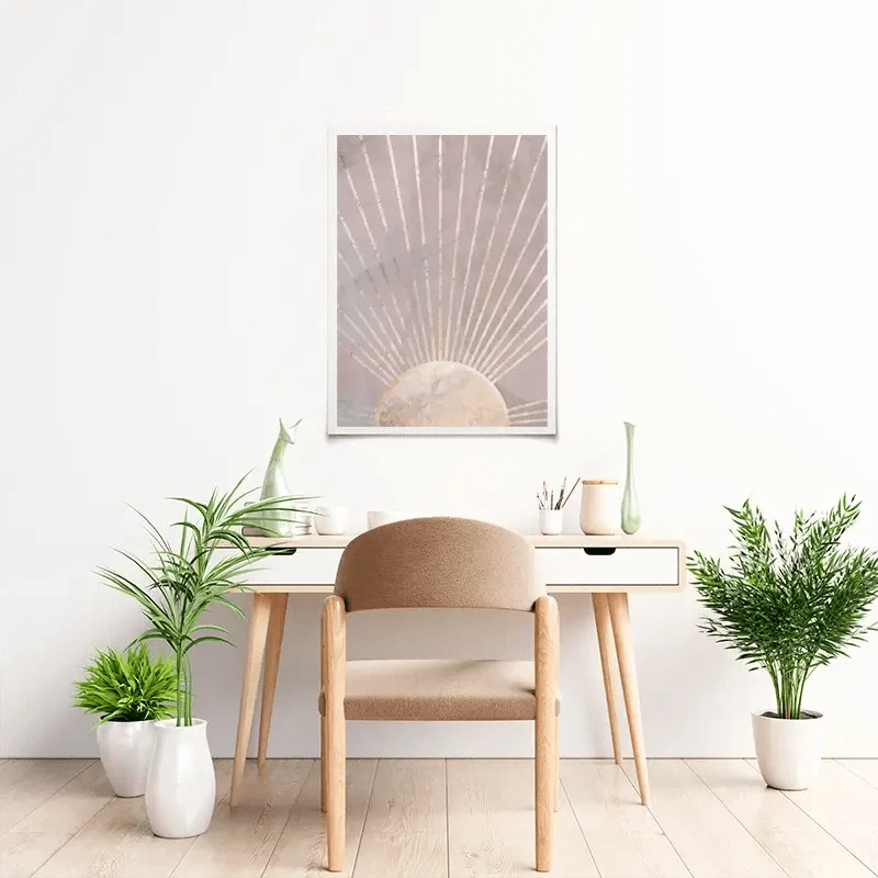 Boho Sun Pink 2 Art Print Boho Sun Pink 2 Art Print wall art product Sarah Manovski