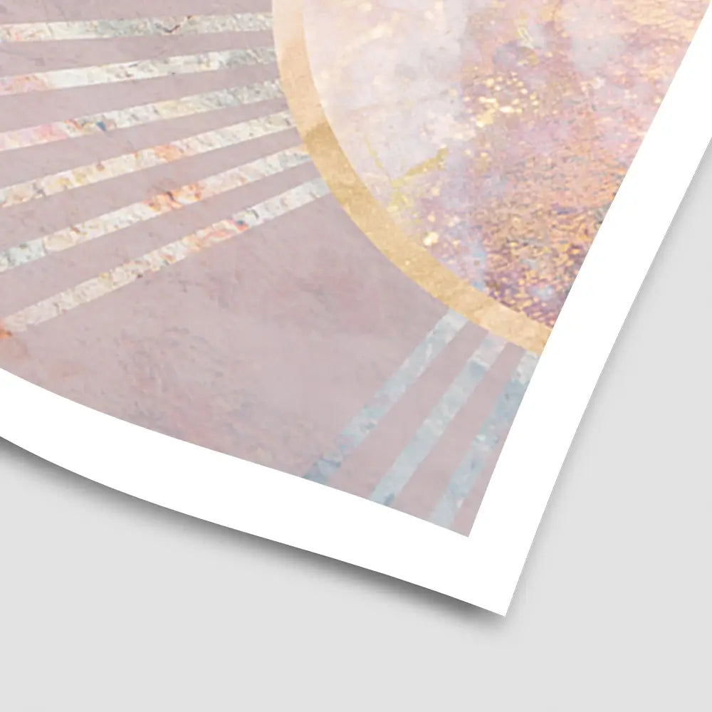 Boho Sun Pink 2 Art Print Boho Sun Pink 2 Art Print wall art product Sarah Manovski