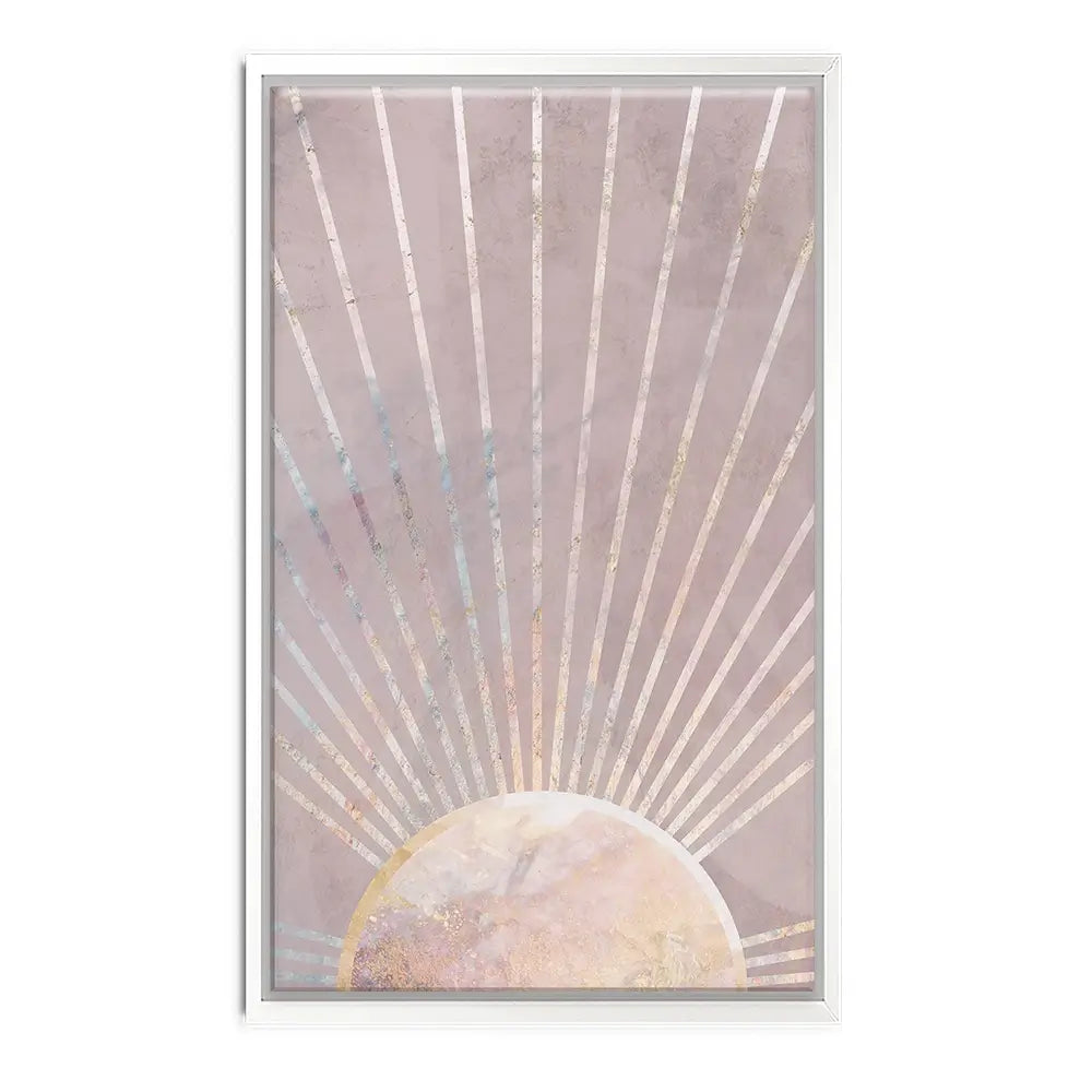 Boho Sun Pink 2 Canvas Print Boho Sun Pink 2 Canvas Print wall art product Sarah Manovski