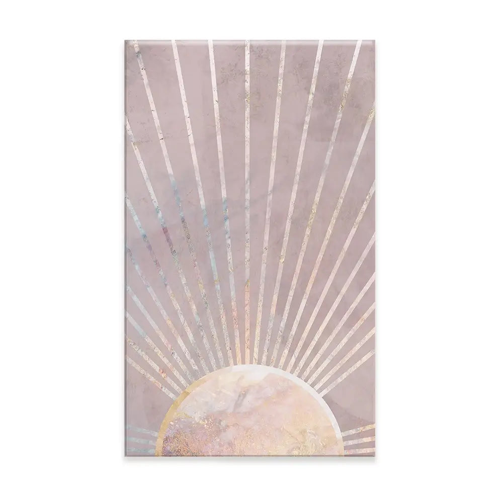 Boho Sun Pink 2 Canvas Print Boho Sun Pink 2 Canvas Print wall art product Sarah Manovski
