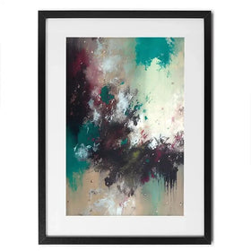 Bold Abstract Framed Art Print Bold Abstract Framed Art Print wall art product Petal Prints Design - Independent