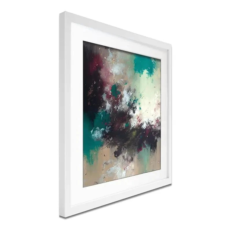 Bold Abstract Framed Art Print Bold Abstract Framed Art Print wall art product Petal Prints Design - Independent