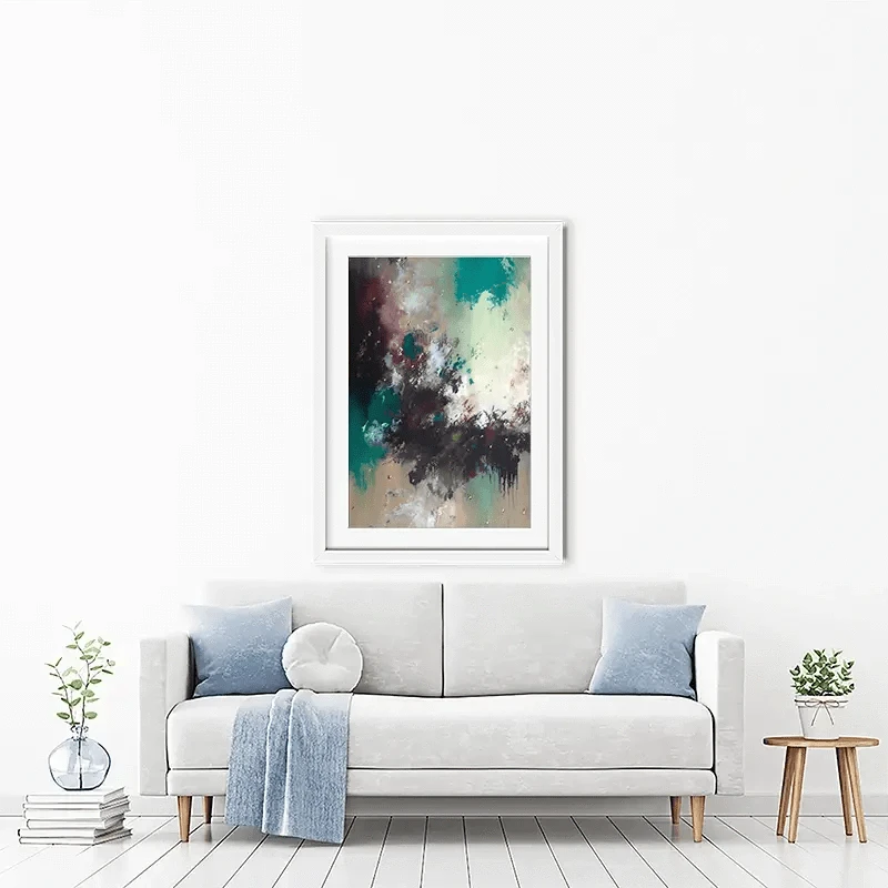 Bold Abstract Framed Art Print Bold Abstract Framed Art Print wall art product Petal Prints Design - Independent
