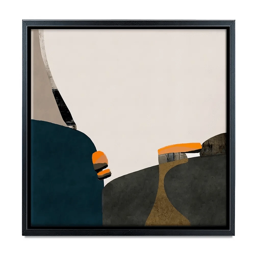 Bold And Serene Square Canvas Print Bold And Serene Square Canvas Print wall art product Roberto Moro