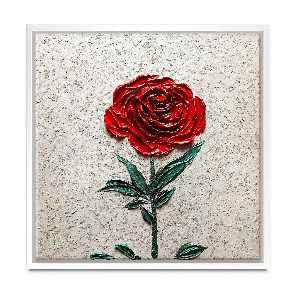 Bold Beauty Square Canvas Print Bold Beauty Square Canvas Print wall art product Nada Khatib