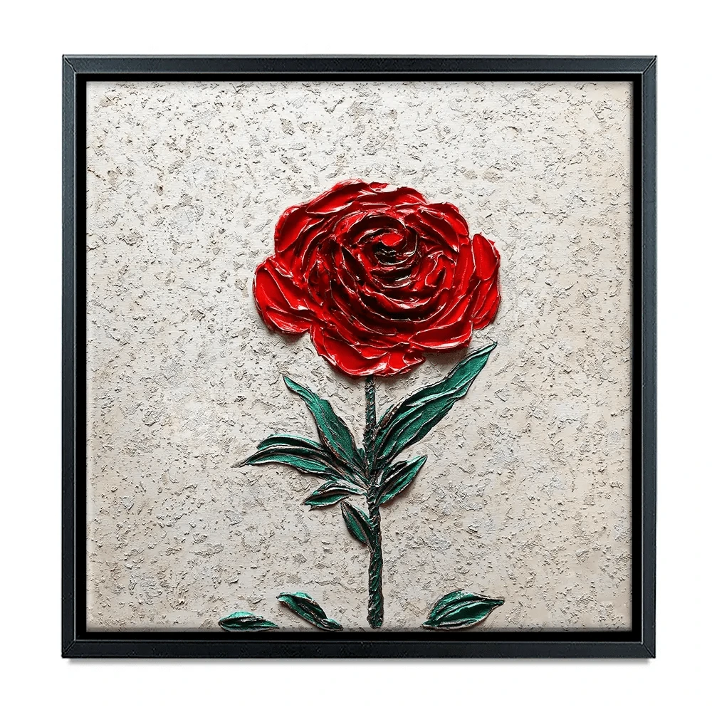 Bold Beauty Square Canvas Print Bold Beauty Square Canvas Print wall art product Nada Khatib