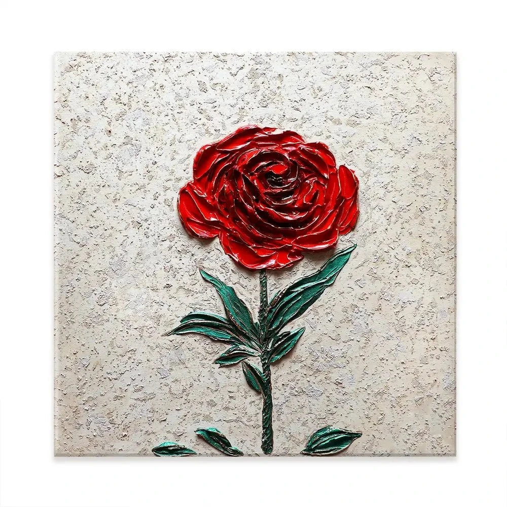 Bold Beauty Square Canvas Print Bold Beauty Square Canvas Print wall art product Nada Khatib