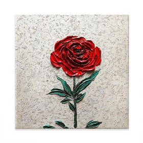 Bold Beauty Square Canvas Print Bold Beauty Square Canvas Print wall art product Nada Khatib