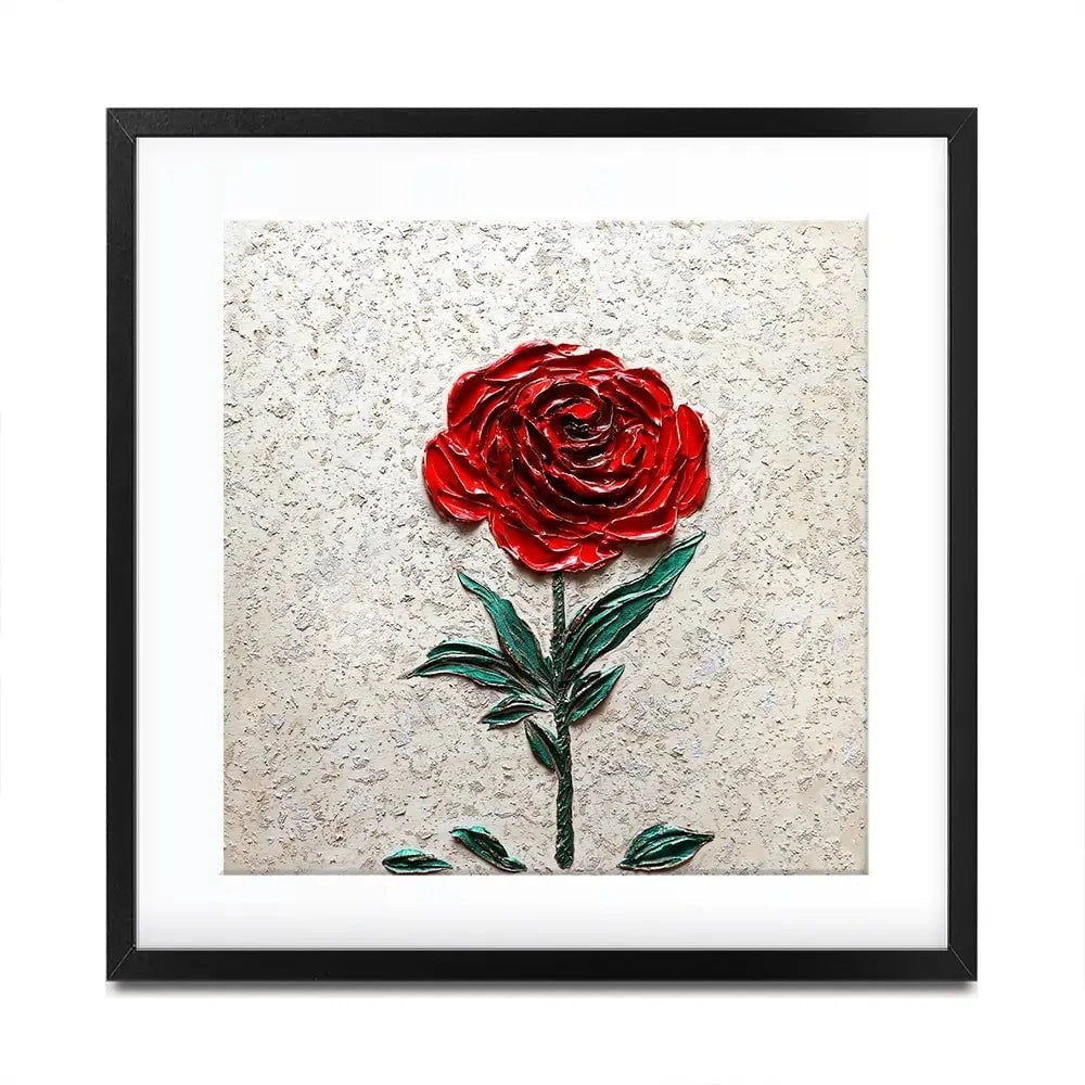 Bold Beauty Square Framed Art Print Bold Beauty Square Framed Art Print wall art product Nada Khatib