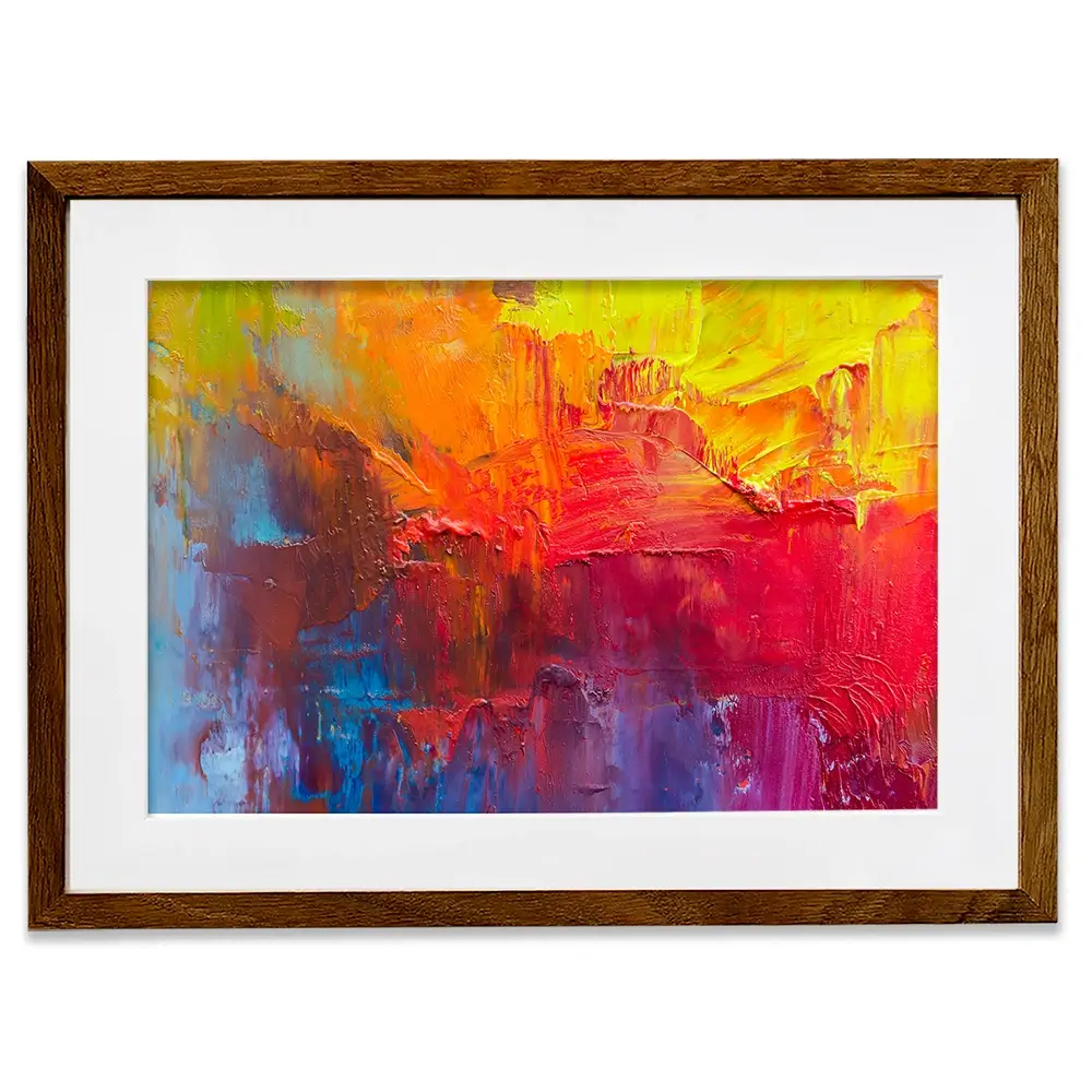Bold Blends Framed Art Print Bold Blends Framed Art Print wall art product Art Print Shop