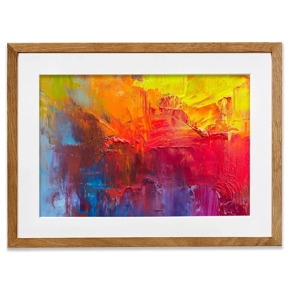 Bold Blends Framed Art Print Bold Blends Framed Art Print wall art product Art Print Shop
