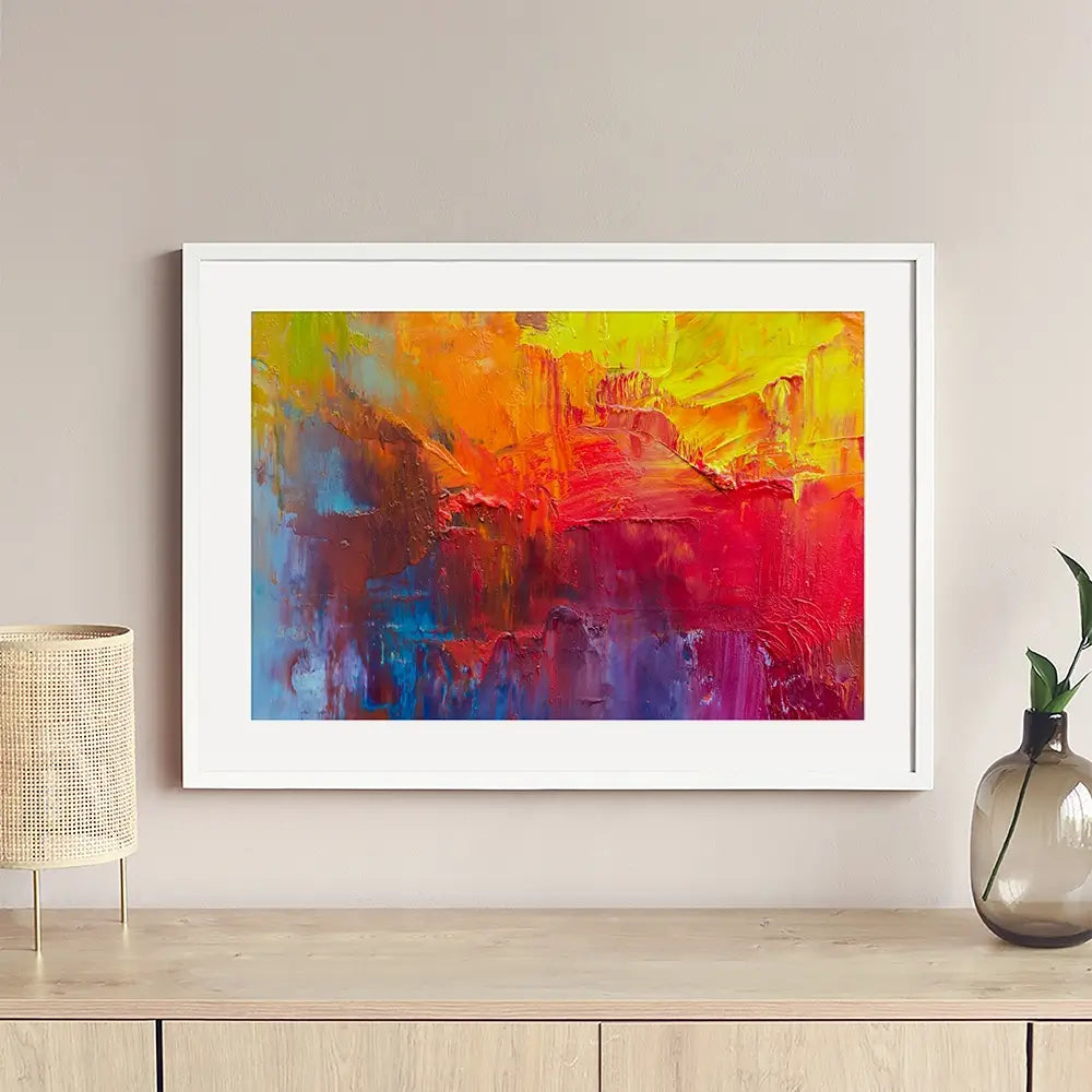 Bold Blends Framed Art Print Bold Blends Framed Art Print wall art product Art Print Shop