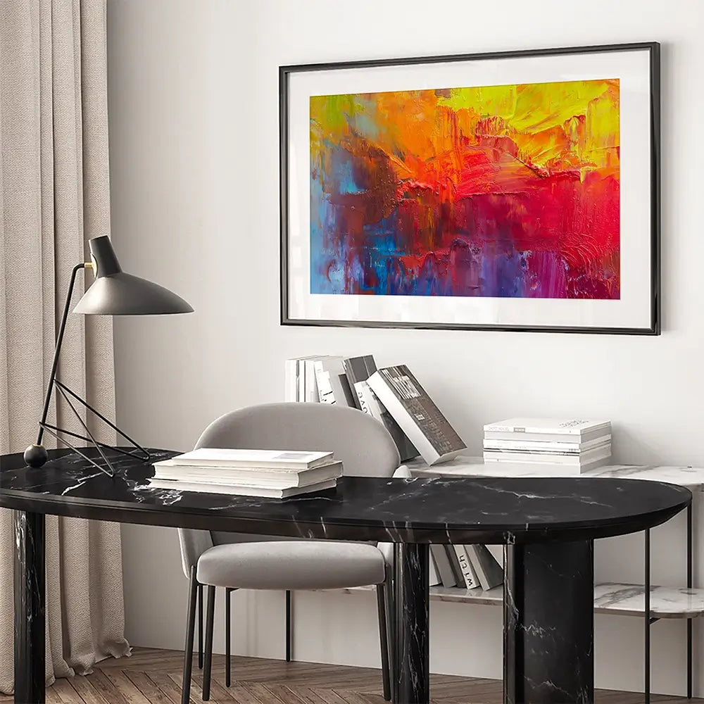 Bold Blends Framed Art Print Bold Blends Framed Art Print wall art product Art Print Shop
