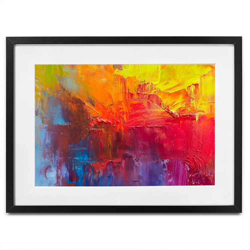 Bold Blends Framed Art Print Bold Blends Framed Art Print wall art product Art Print Shop