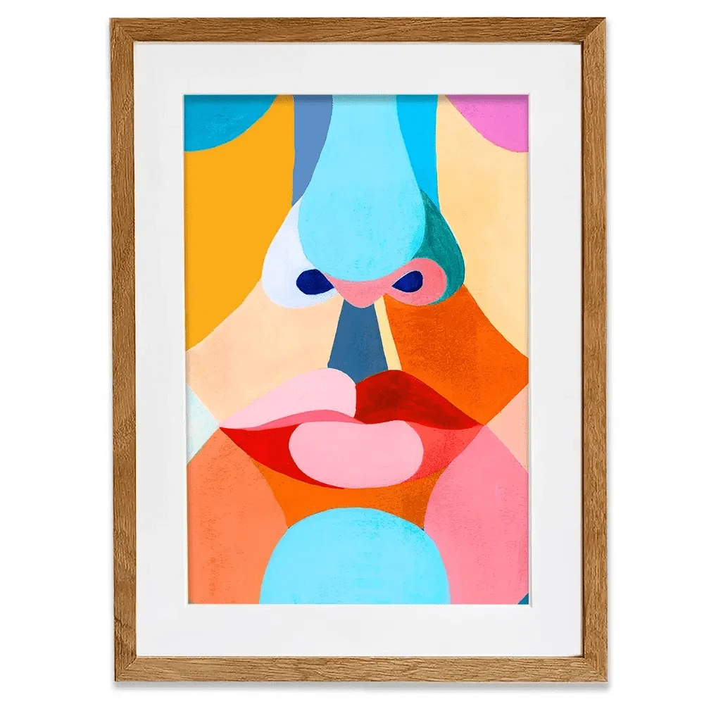 Bold Features Framed Art Print Bold Features Framed Art Print wall art product Grace Popp