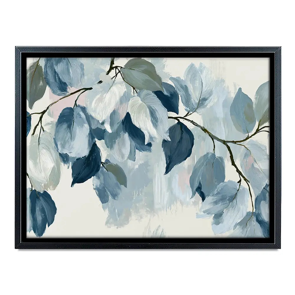 Bone Leaf Cascade Canvas Print Bone Leaf Cascade Canvas Print wall art product Chromatic Storm Studio