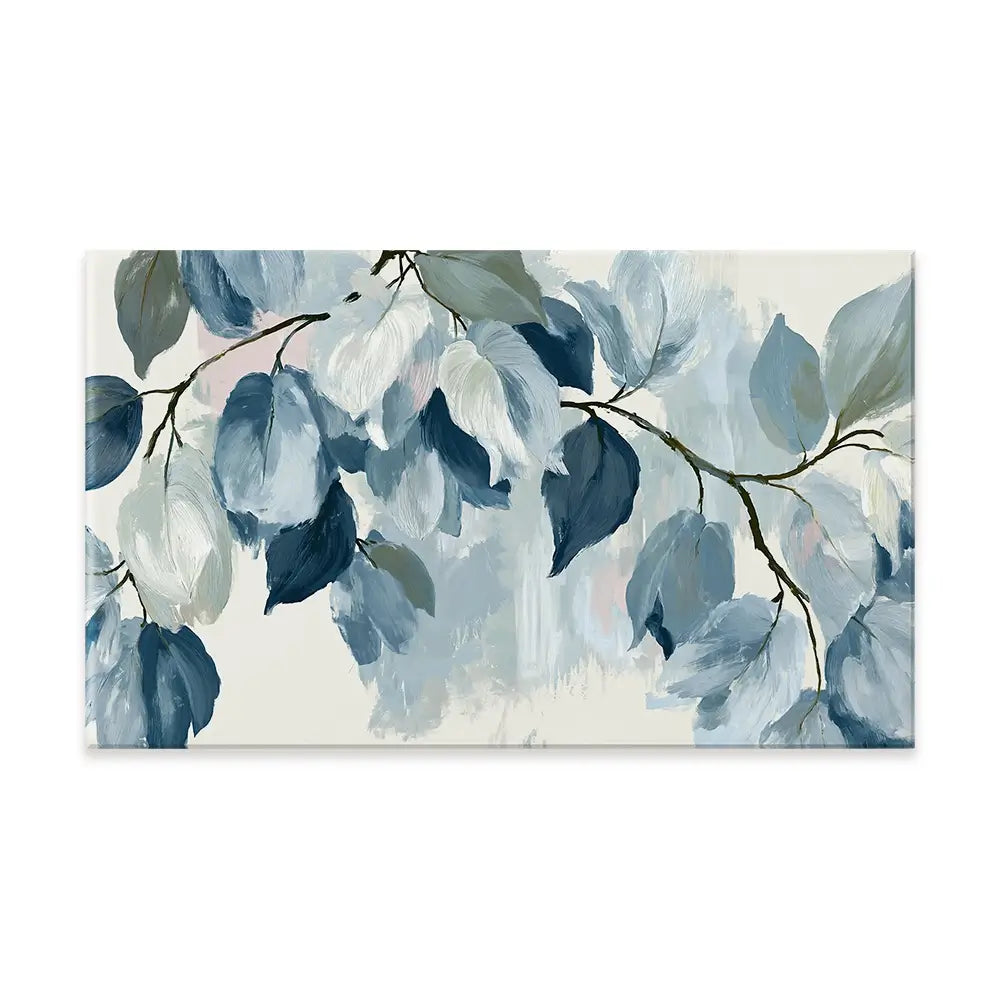 Bone Leaf Cascade Canvas Print Bone Leaf Cascade Canvas Print wall art product Chromatic Storm Studio