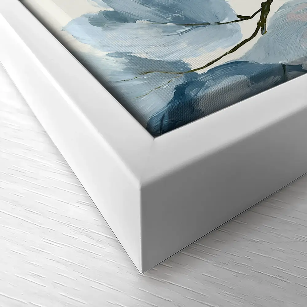 Bone Leaf Cascade Canvas Print Bone Leaf Cascade Canvas Print wall art product Chromatic Storm Studio
