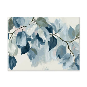 Bone Leaf Cascade Canvas Print Bone Leaf Cascade Canvas Print wall art product Chromatic Storm Studio