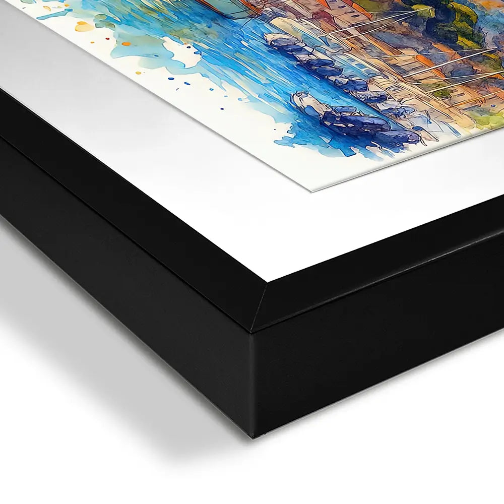 Bonifacio Corsica Framed Art Print Bonifacio Corsica Framed Art Print wall art product David Alexander Elder