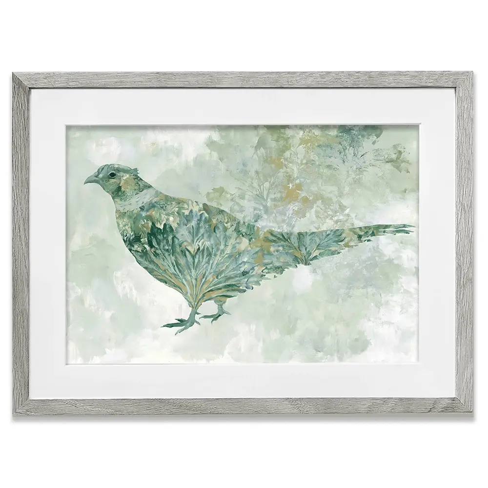 Botanical Bird Framed Art Print Botanical Bird Framed Art Print wall art product Chromatic Storm Studio
