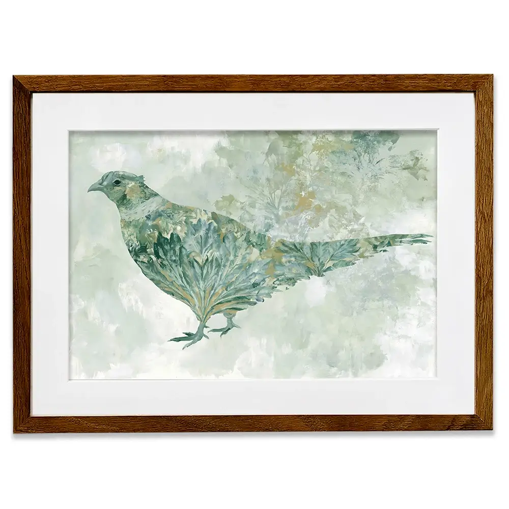 Botanical Bird Framed Art Print Botanical Bird Framed Art Print wall art product Chromatic Storm Studio