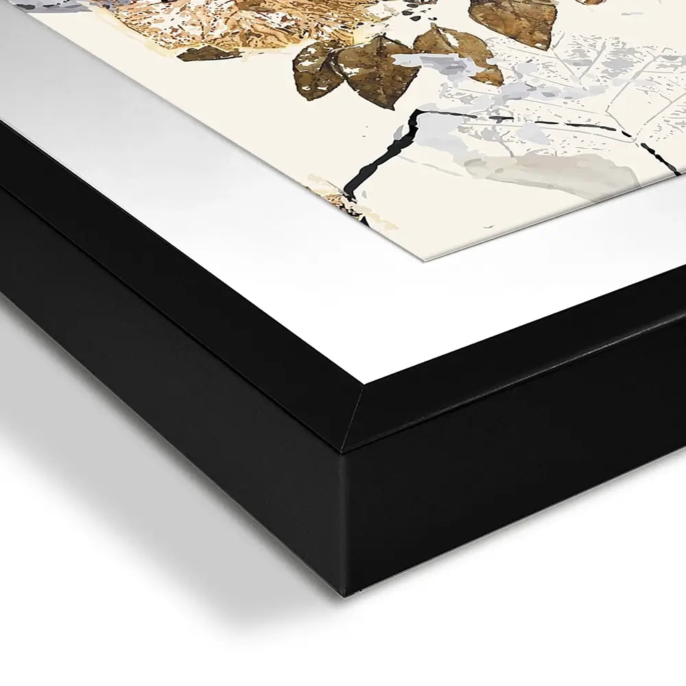 Botanical Branches Square Framed Art Print Botanical Branches Square Framed Art Print wall art product Art Print Shop