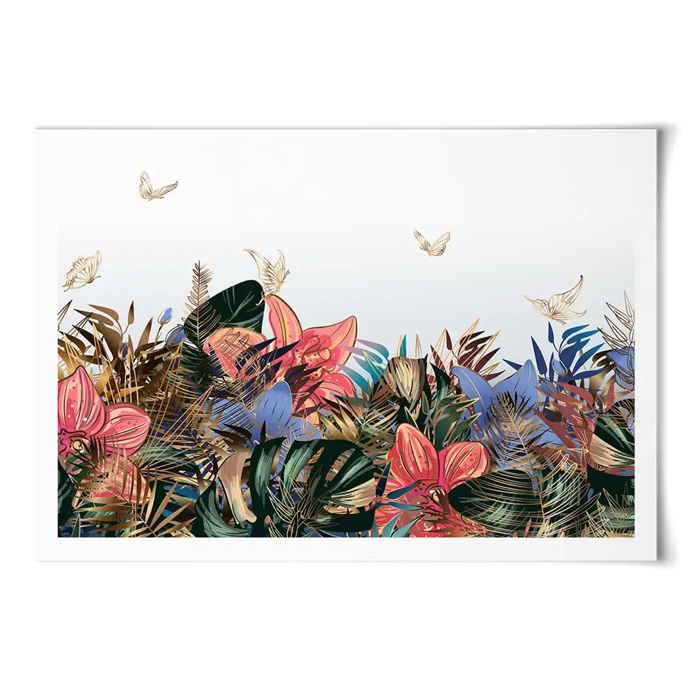 Botanical Butterflies Art Print Botanical Butterflies Art Print wall art product Art Print Shop