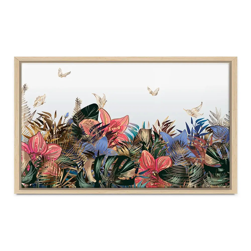 Botanical Butterflies Canvas Print Botanical Butterflies Canvas Print wall art product Art Print Shop