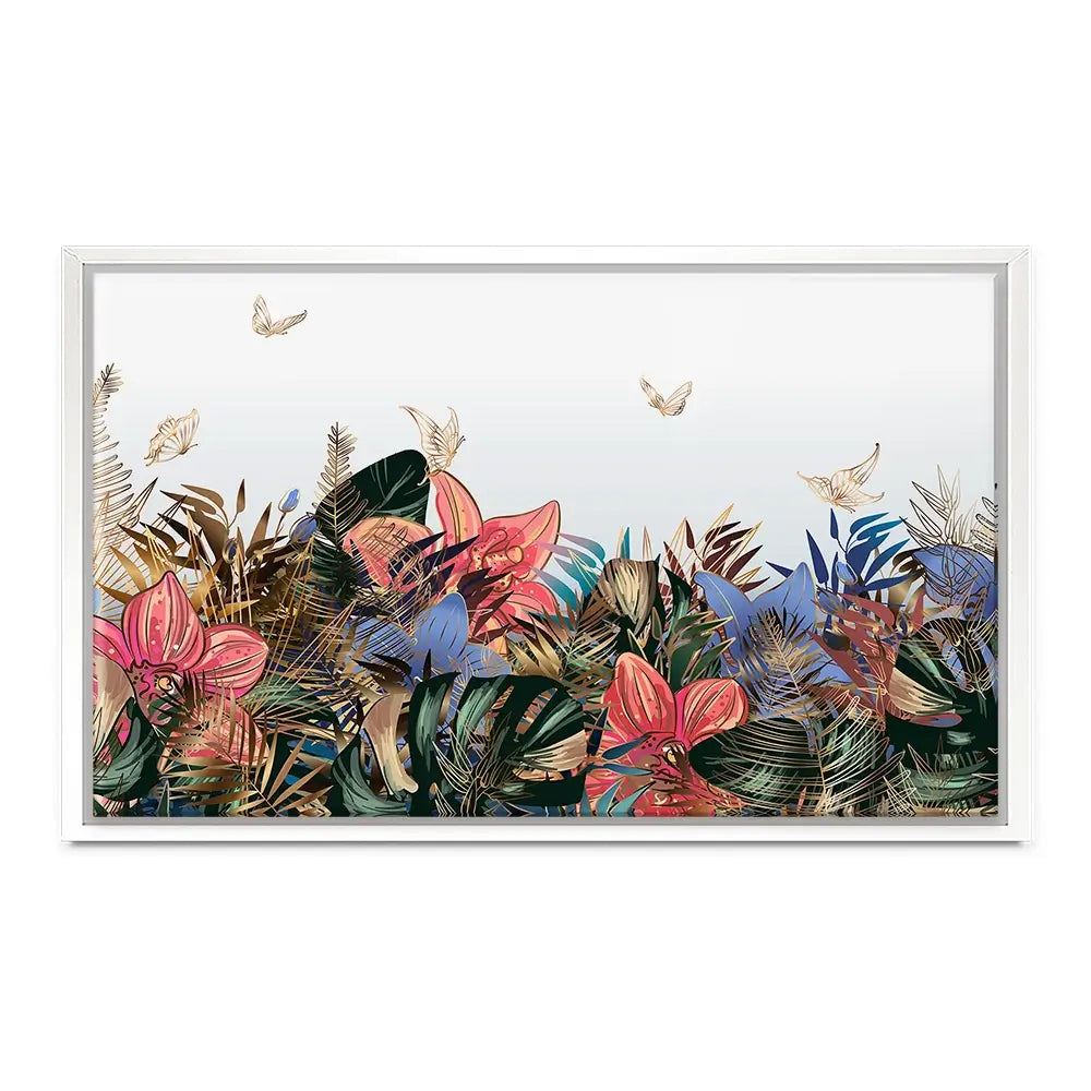 Botanical Butterflies Canvas Print Botanical Butterflies Canvas Print wall art product Art Print Shop