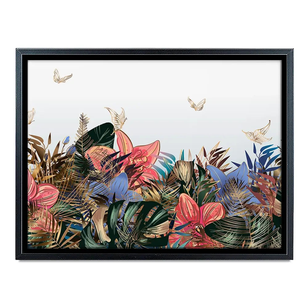 Botanical Butterflies Canvas Print Botanical Butterflies Canvas Print wall art product Art Print Shop