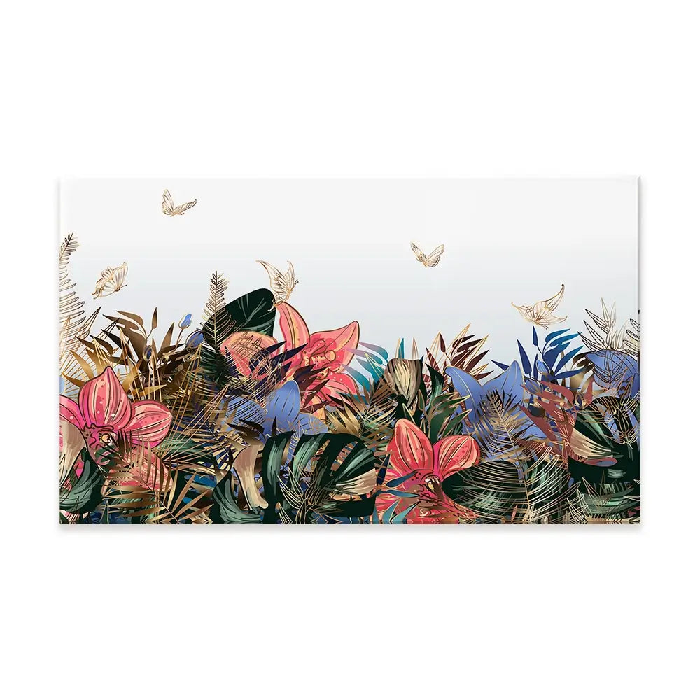 Botanical Butterflies Canvas Print Botanical Butterflies Canvas Print wall art product Art Print Shop