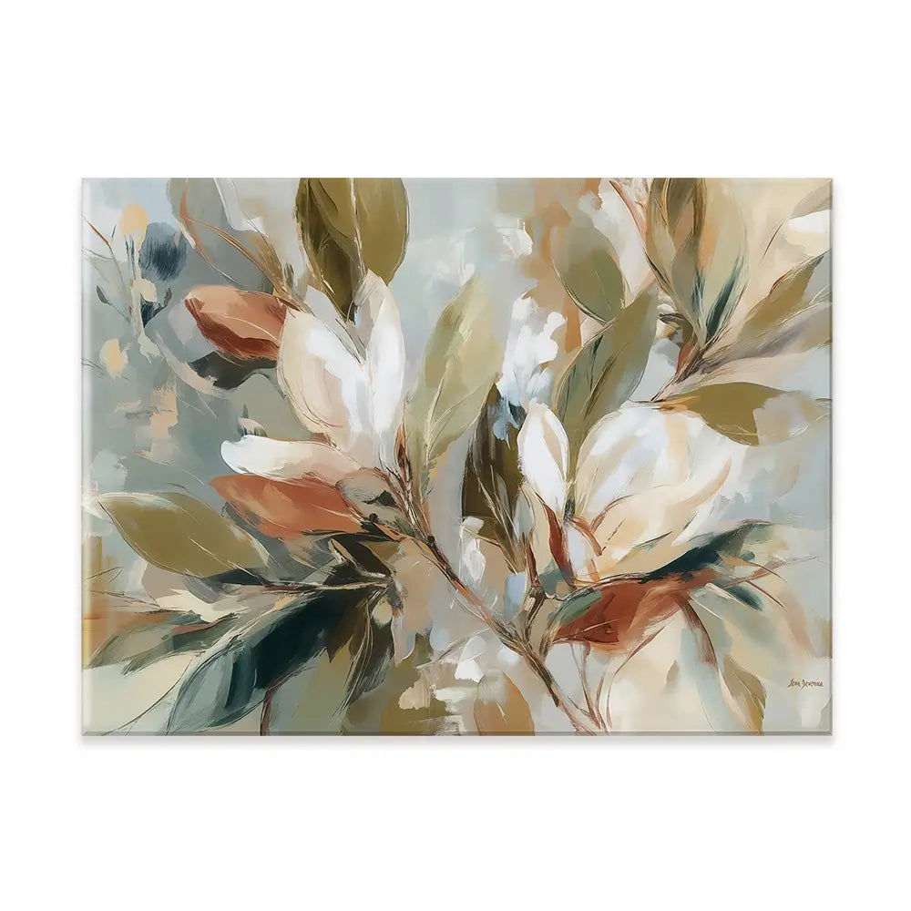 Botanical Composition In Soft Earth Tones Canvas Print Botanical Composition In Soft Earth Tones Canvas Print wall art product Leon Devenice