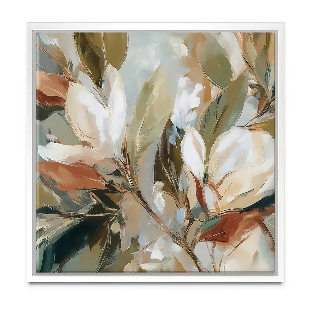 Botanical Composition In Soft Earth Tones Oversized Canvas Print Botanical Composition In Soft Earth Tones Oversized Canvas Print wall art product Art Print Shop