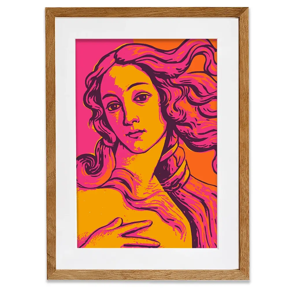Botticelli Venus Framed Art Print Botticelli Venus Framed Art Print wall art product Treechild