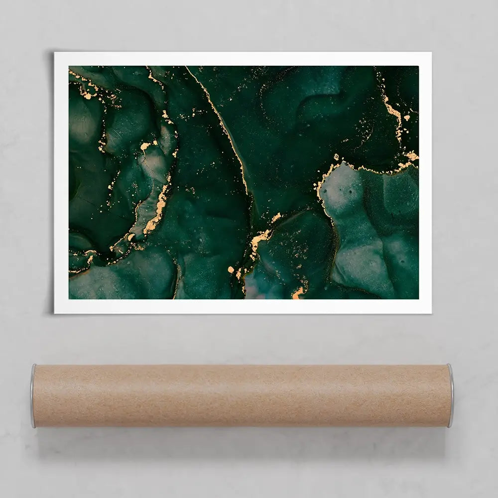 Bottle Green Marble 2 Art Print Bottle Green Marble 2 Art Print wall art product djero.adlibeshe yahoo.com / Shutterstock