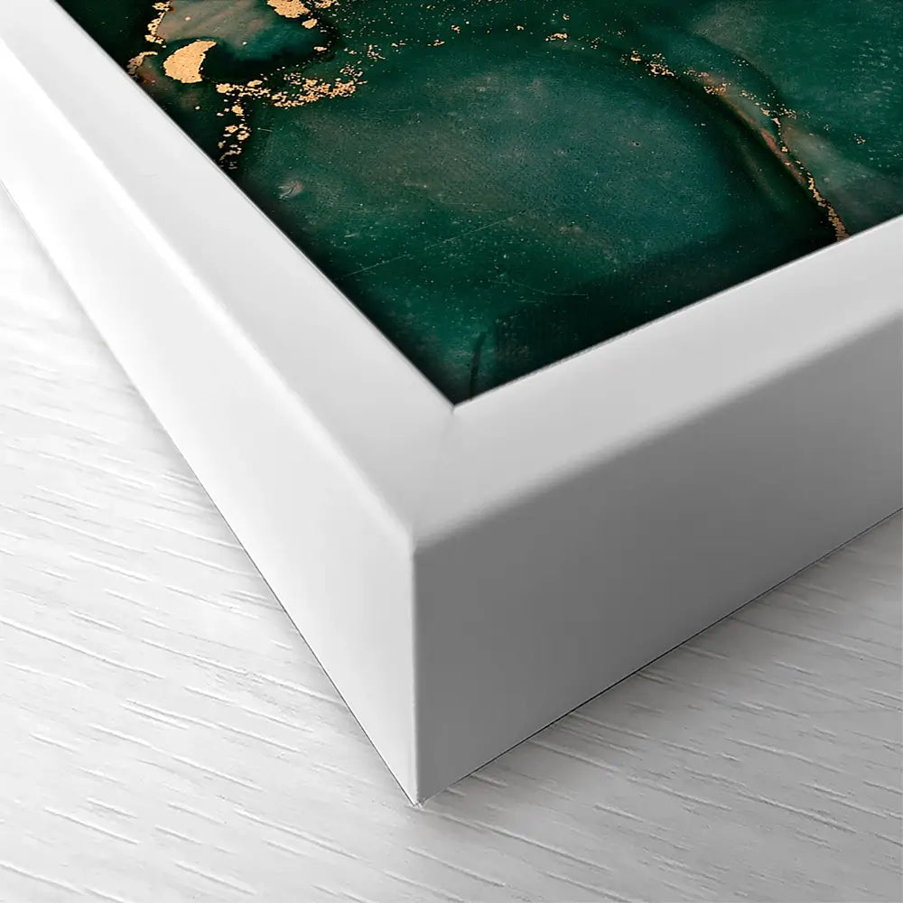 Bottle Green Marble 2 Square Canvas Print Bottle Green Marble 2 Square Canvas Print wall art product Art Print Shop