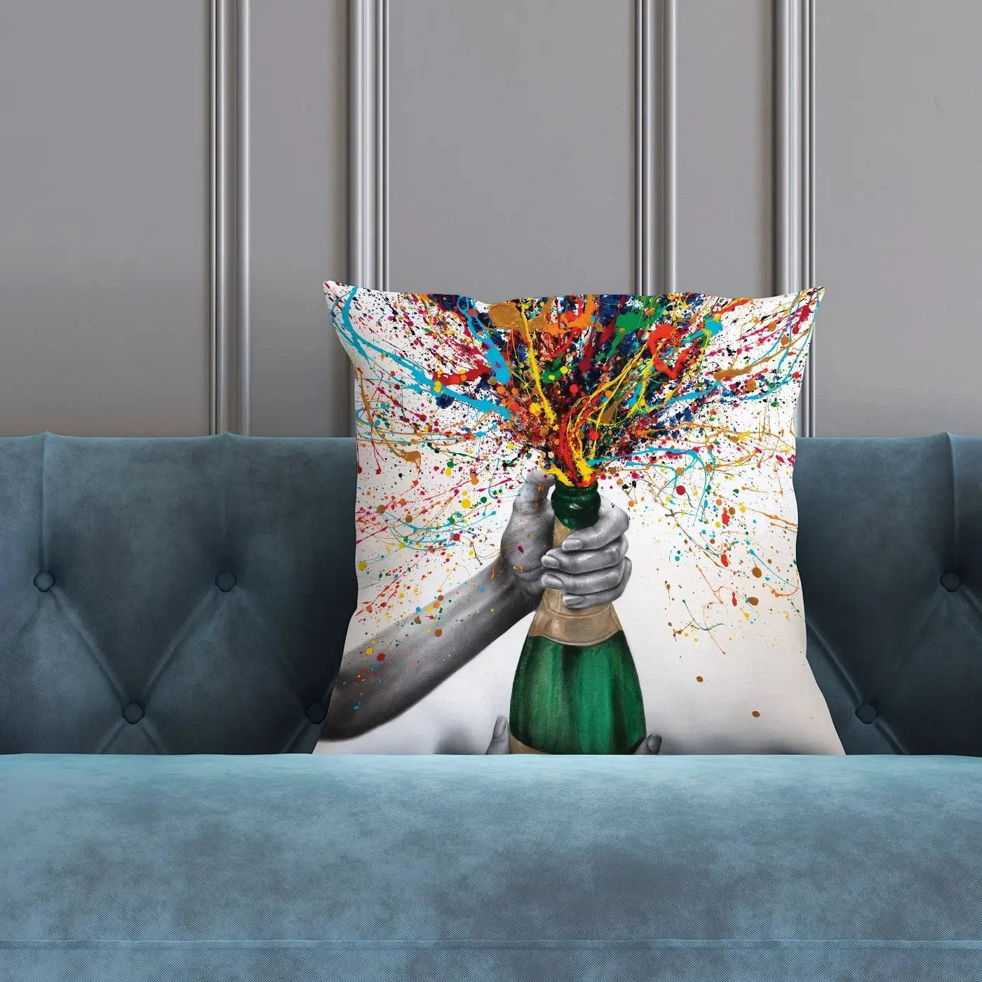 Bottle Of Nostalgia Cushion Bottle Of Nostalgia Cushion wall art product Ashvin Harrison