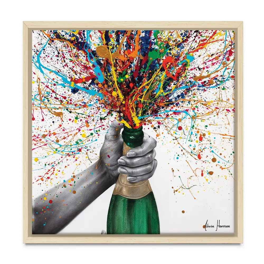 Bottle Of Nostalgia Square Canvas Print Bottle Of Nostalgia Square Canvas Print wall art product Ashvin Harrison