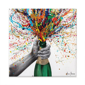 Bottle Of Nostalgia Square Canvas Print Bottle Of Nostalgia Square Canvas Print wall art product Ashvin Harrison