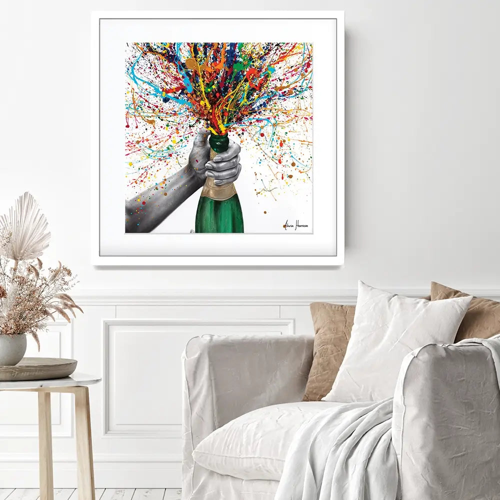 Bottle Of Nostalgia Square Framed Art Print Bottle Of Nostalgia Square Framed Art Print wall art product Ashvin Harrison