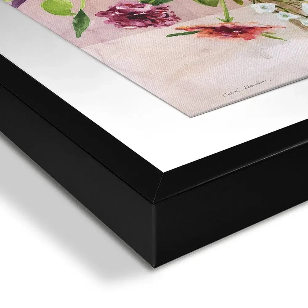 Bouquet Blooms Square Framed Art Print Bouquet Blooms Square Framed Art Print wall art product Carol Robinson