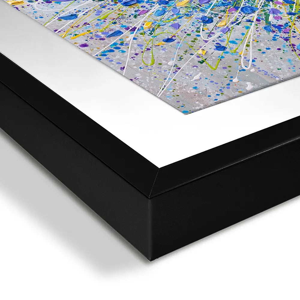 Bouquet Of Blue Flowers Square Framed Art Print Bouquet Of Blue Flowers Square Framed Art Print wall art product Olga Tkachyk