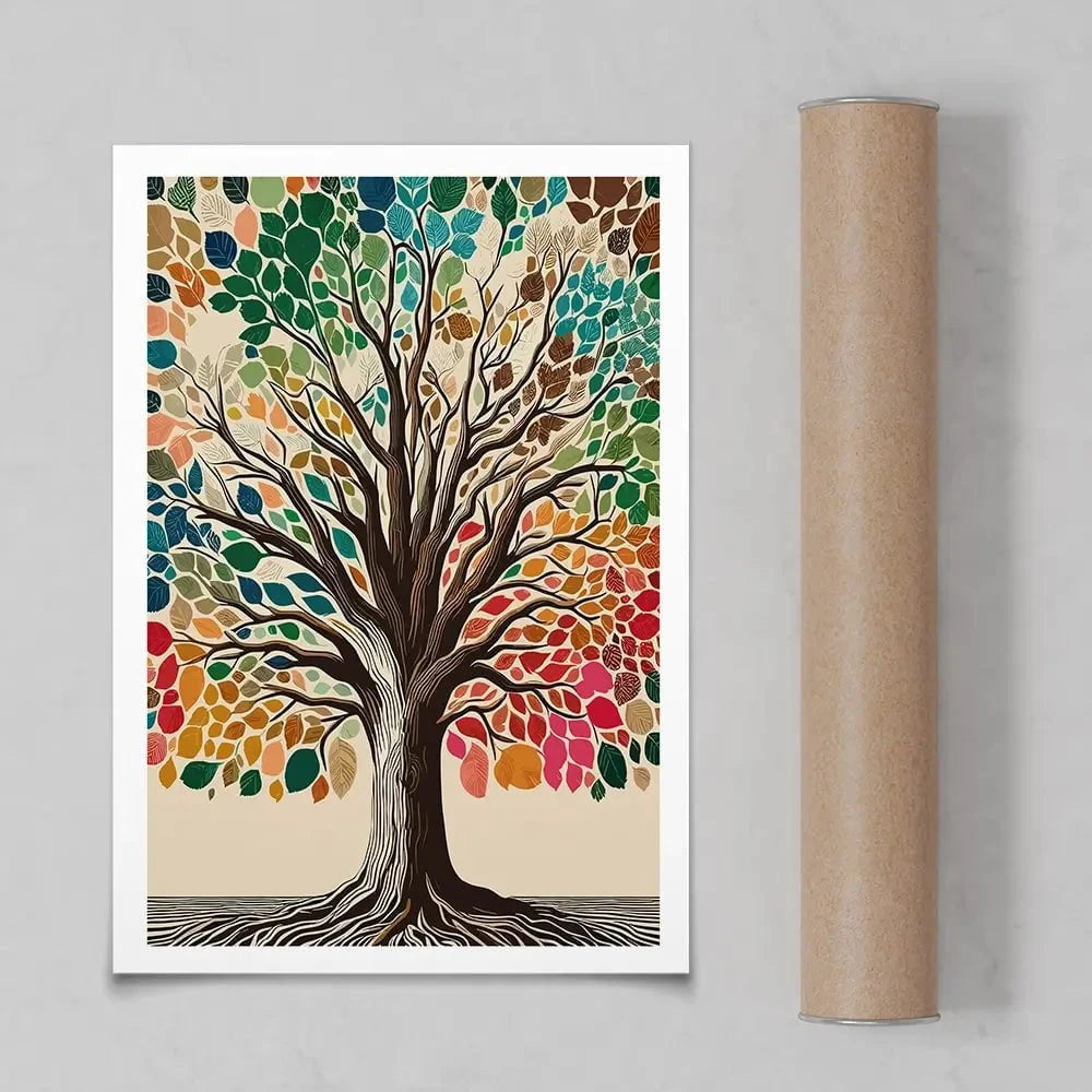Branches Of Becoming Art Print Branches Of Becoming Art Print wall art product P & M Print Gallery