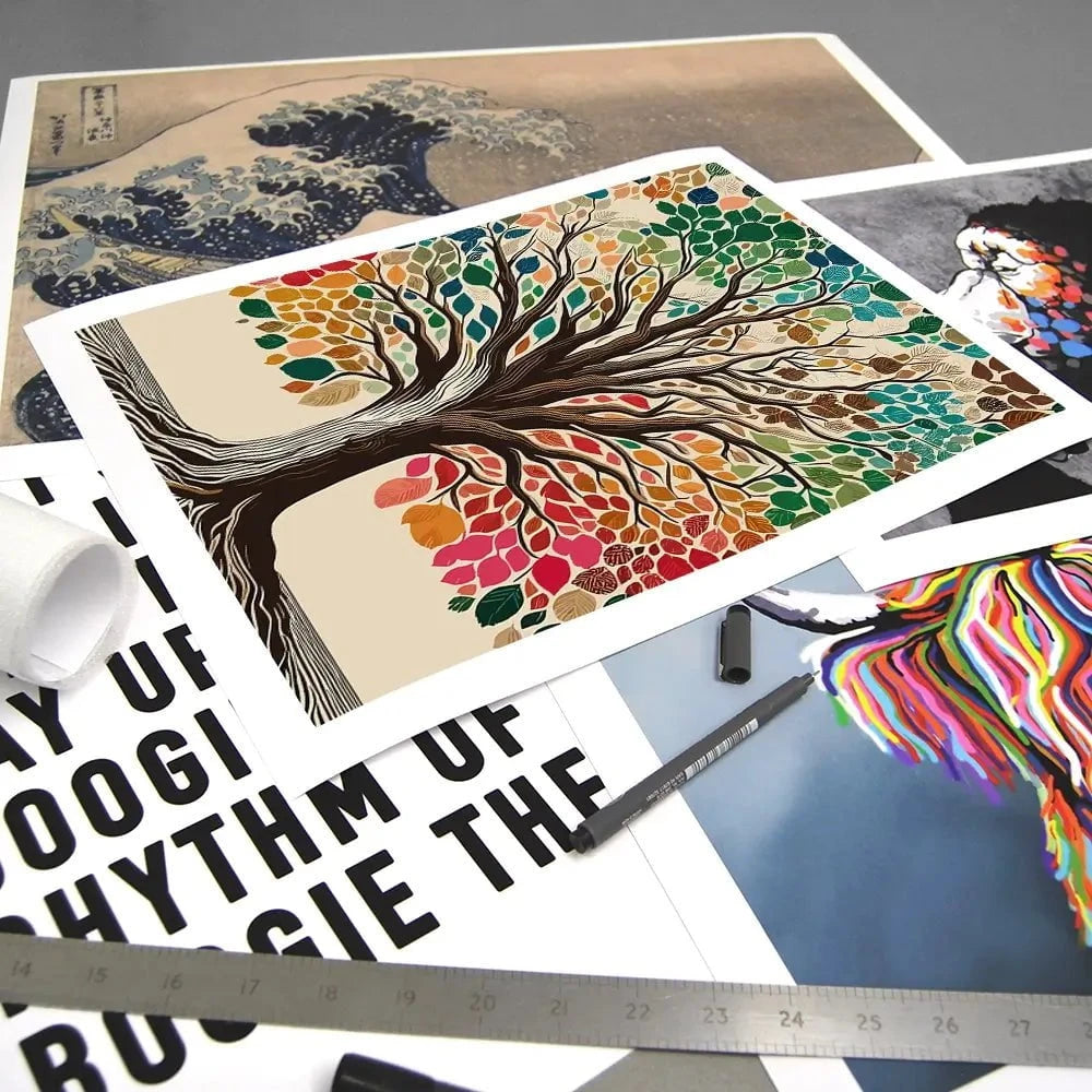 Branches Of Becoming Art Print Branches Of Becoming Art Print wall art product P & M Print Gallery