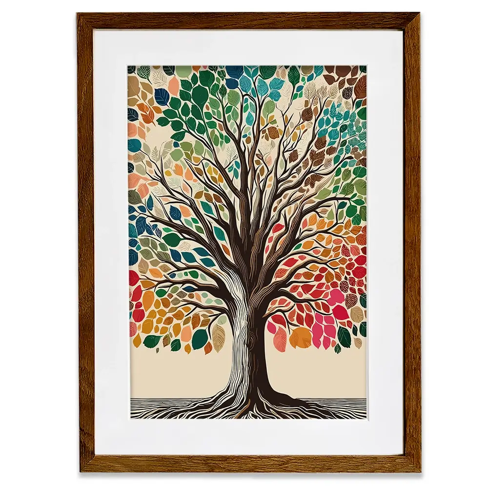 Branches Of Becoming Framed Art Print Branches Of Becoming Framed Art Print wall art product P & M Print Gallery