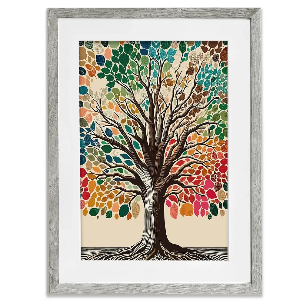 Branches Of Becoming Framed Art Print Branches Of Becoming Framed Art Print wall art product P & M Print Gallery