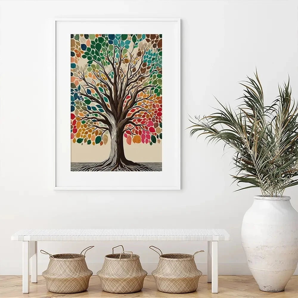 Branches Of Becoming Framed Art Print Branches Of Becoming Framed Art Print wall art product P & M Print Gallery